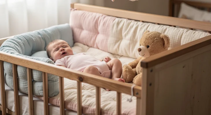 Bébé a du mal à dormir ? Découvrez l&rsquo;utilité d&rsquo;un tour de lit