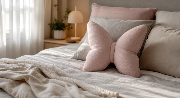 Dormir sur le côté ou sur le dos : pourquoi l&rsquo;oreiller papillon est la solution idéale