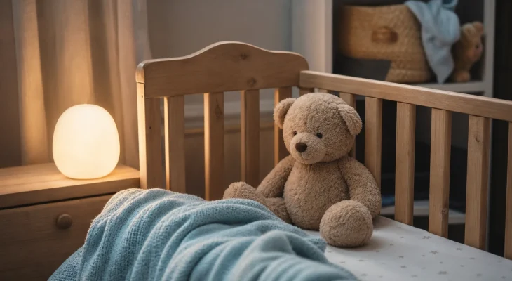 L’univers de la puériculture : veilleuses, doudous et couvertures pour accompagner le sommeil de bébé
